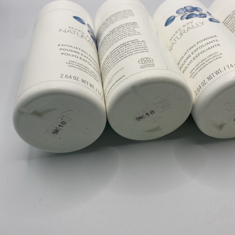 MARY KAY NATURALLY EXFOLIATING POWDER Lot Of 5 100% NATURAL ORIGIN 123970 Read - Picture 5 of 5
